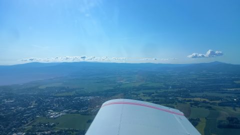 Eindruck von einem Rundflug