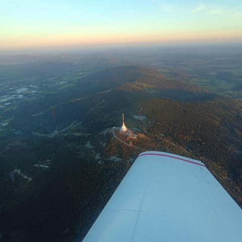 Eindruck von einem Rundflug